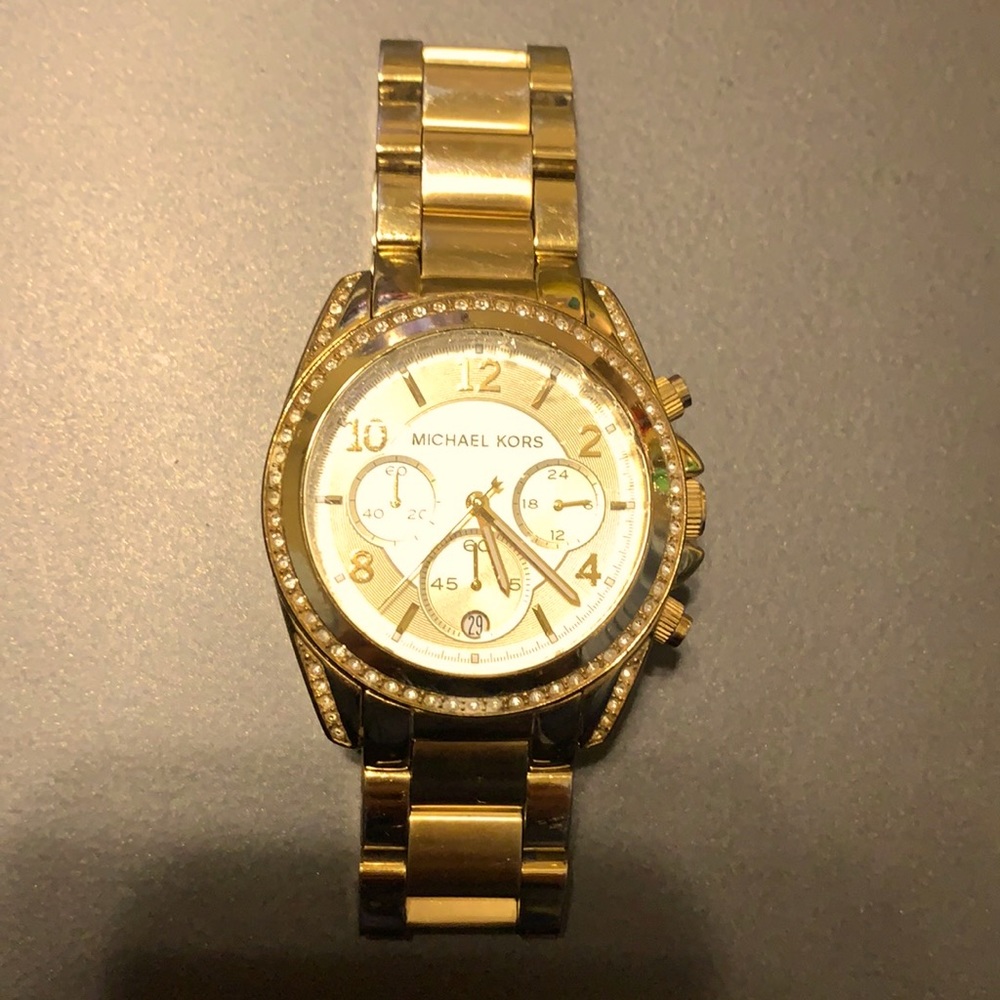 Michael Kors gold watch